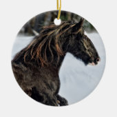 Brenda Lee Snow-versiering Keramisch Ornament (Voorkant)