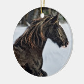 Brenda Lee Snow-versiering Keramisch Ornament (Links)