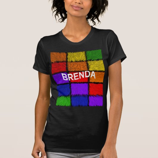 BRENDA (naam vrouw) T-shirt (Voorkant)