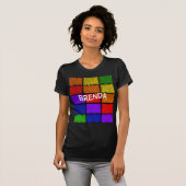 BRENDA (naam vrouw) T-shirt (Voorkant volledig)