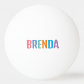 Brenda Pingpongbal (Voorkant)