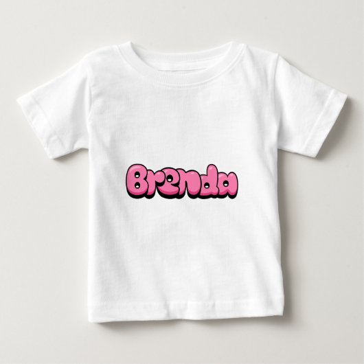 Brenda Pink Baby T-Shirt (Voorkant)