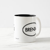 Brenda Tweekleurige Koffiemok (Voorkant rechts)