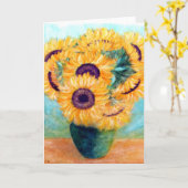 Brendan Loughlin Greeting Card Kaart (Gele Bloem)