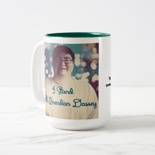 Brendan Talks mok (Voorkant links)