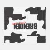 Brenden Angus Beef, 50 x 60 inch Fleece Deken (Voorkant (Horizontaal))