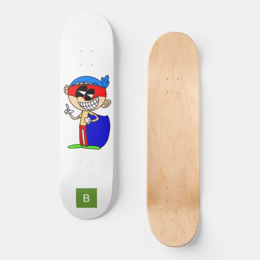 Brendons Geweldige Skateboard (Voorkant)