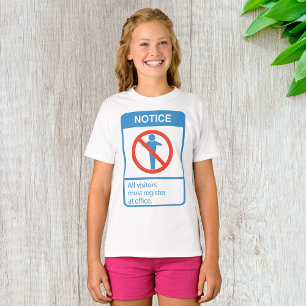 Breng Alle Bezoekers Op De Hoogte T-shirt