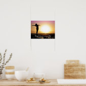 Breng altijd uw eigen Motivatie Poster met zonnesc (Keuken)