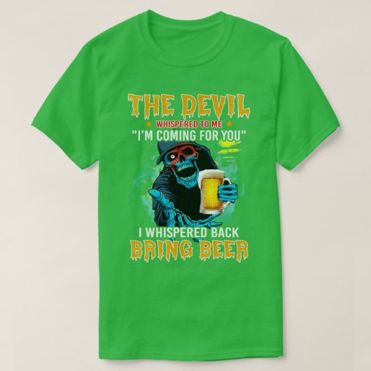 Breng bier 1 t-shirt (Design voorkant)