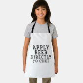 Breng bier direct aan op chef-kok, Kooktips, Cadea Schort (Insitu)