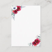 Breng Boek voor Baby shower insert kaart (Achterkant)