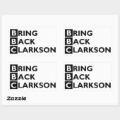 Breng Clarkson Sticker terug (Vel)