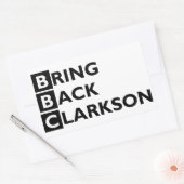 Breng Clarkson Sticker terug (Envelop)