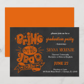 Breng de afstudeerder partij op - Oranje Kaart (Voorkant / Achterkant)