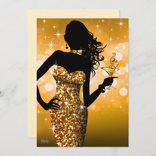 Breng de Bling Sparkle | goud (Voorkant / Achterkant)