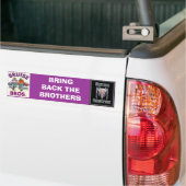 BRENG DE BROTHERS BUMPERSTICKER TERUG (Op Truck)