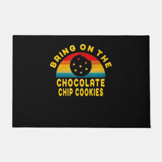 Breng de chocolade Chip Cookies aan |  cadeau Deurmat