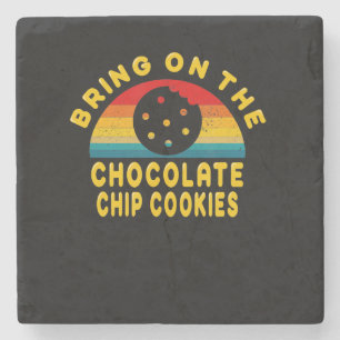 Breng de chocolade Chip Cookies aan cadeau Stenen Onderzetter