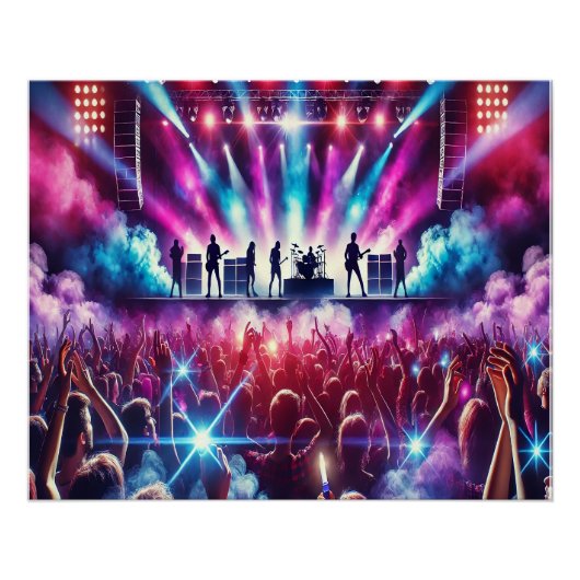 🎸 Breng de concertervaring naar je scherm! 🎸 Perfect Poster (Voorkant)