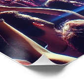 🎸 Breng de concertervaring naar je scherm! 🎸 Perfect Poster (Hoek)