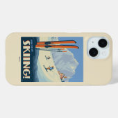Breng de dag skiën  Case-Mate iPhone case (Achterkant (horizontaal))