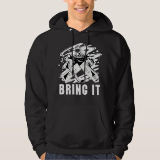 Breng de Goalkeeper Goaltender Defense Ice Hocke Hoodie
