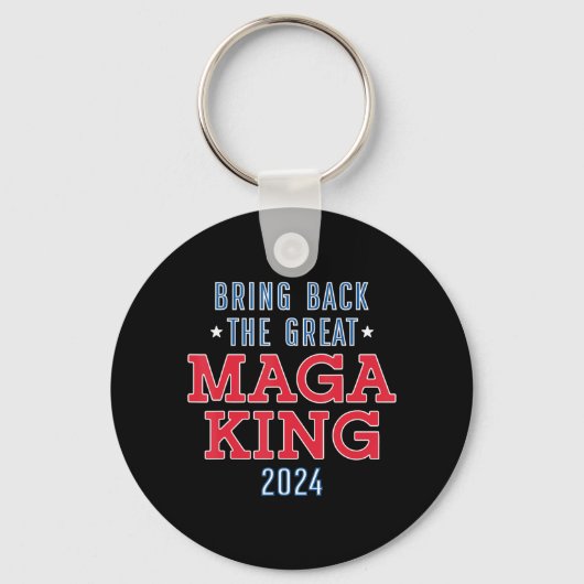Breng de grote Maga-koning terug Fun Ulta Maga De Sleutelhanger (Voorkant)