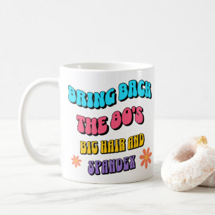 Breng de jaren '80 terug koffiemok