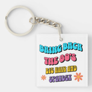 Breng de jaren '80 terug sleutelhanger