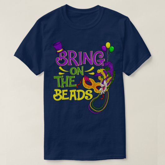 Breng de kralen op t-shirt (Design voorkant)