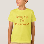 Breng de macarons aan! Kinder T-shirt (Voorkant)
