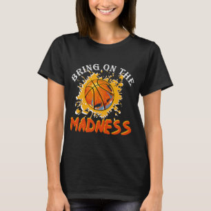 Breng de Madness College in maart Basketball Madn T-shirt