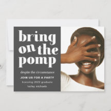 Breng de Pomp One Photo Afstudeerder Party aan