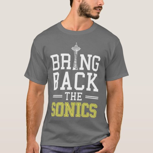 Breng de Sonics-retro terug T-shirt (Voorkant)