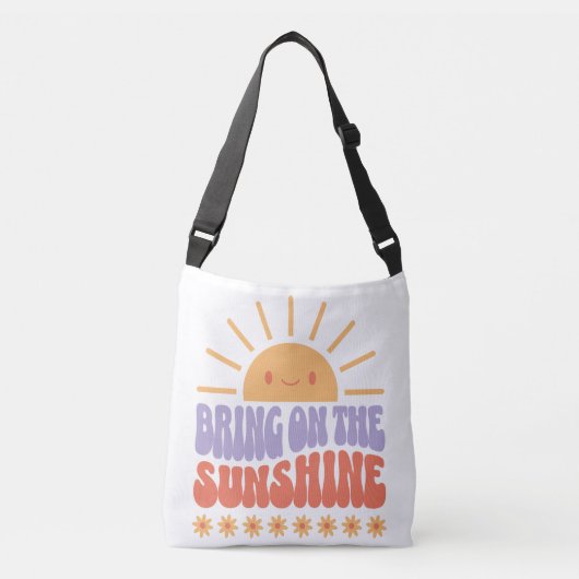 Breng de Sunshine Canvas tas aan (Voorkant)