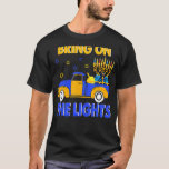 Breng de vrachtwagen van de luiers hanukkah Chanok T-shirt<br><div class="desc">Breng de vrachtwagen van de luiers hanukkah Chanokah met Menorah Joods</div>