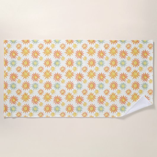 Breng de zon aan strandlaken (Voorkant)