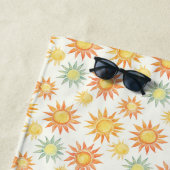 Breng de zon aan strandlaken (In situ)