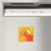 Breng de zon terug magneet (Insitu (Vaatwasser))