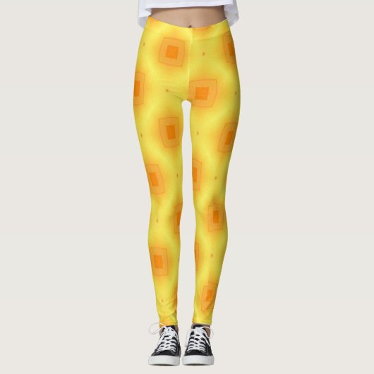 Breng de zonneschijn Yoga Pants Leggings (Voorkant)