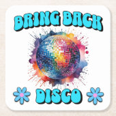 Breng Disco terug Kartonnen Onderzetters (Voorkant)