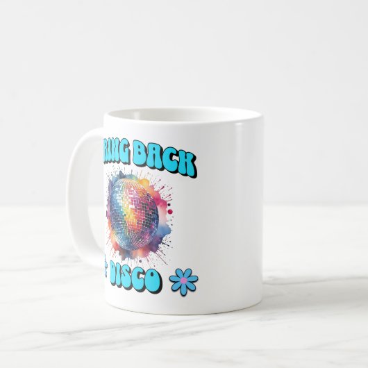 Breng Disco terug Koffiemok (Voorkant links)