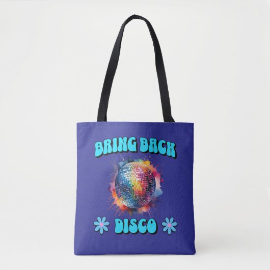 Breng Disco terug Tote Bag (Voorkant)