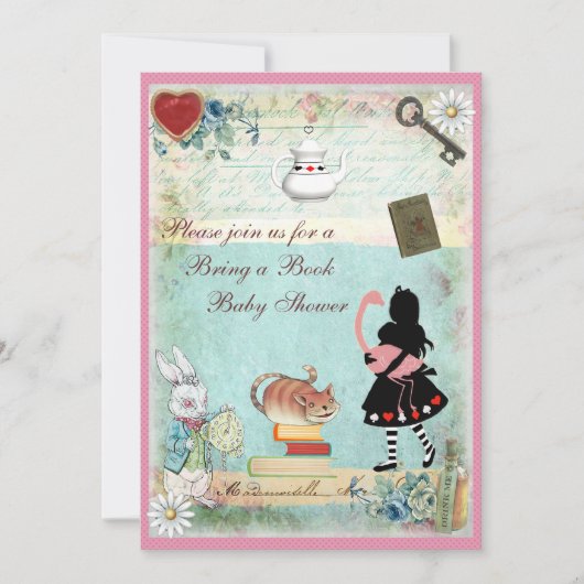 Breng een Baby shower van het Boek Alice & van het Kaart (Voorkant)
