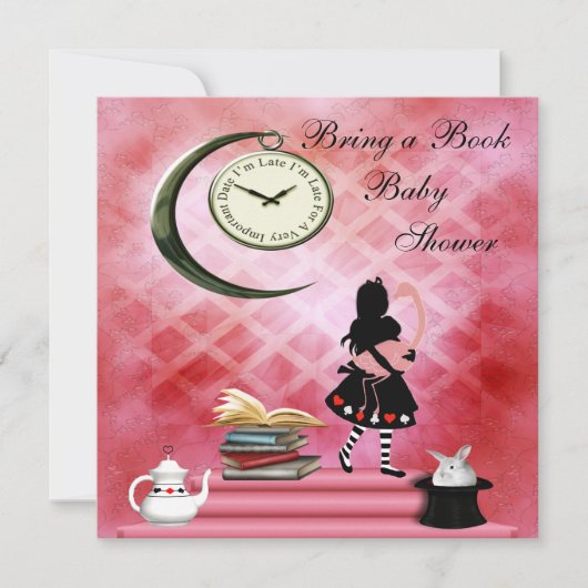 Breng een Baby shower van het Boek Alice & van het Kaart (Voorkant)