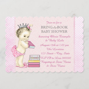 Breng een Baby shower van het Boek Kaart
