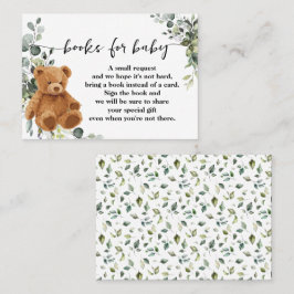 Breng een Beer Greenery van het Baby shower van he Plaatskaartje