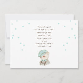 Breng een Boek Baby shower Kaart