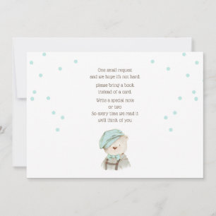 Breng een Boek Baby shower Kaart